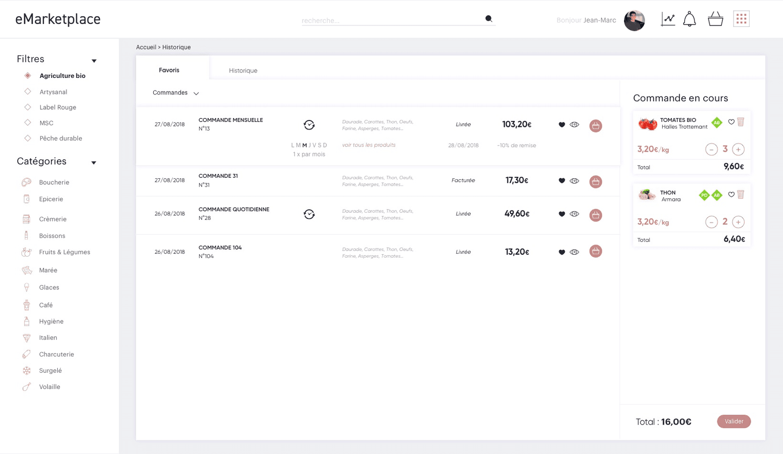 Image du projet Emarketplace
