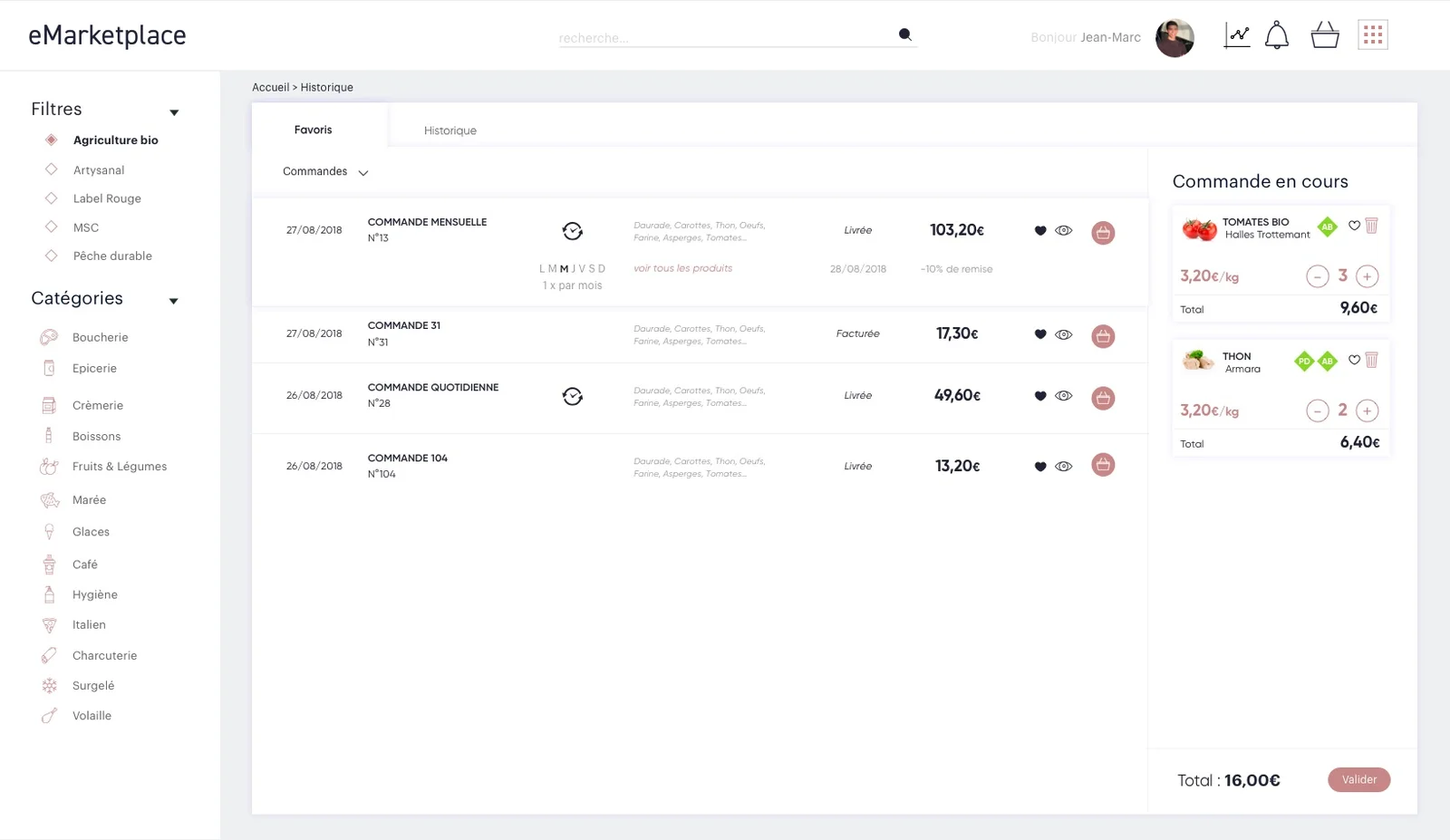 Image du projet Emarketplace